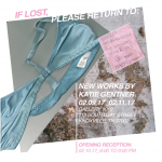 Advertisement for the installation "If Lost, Please Return To:"